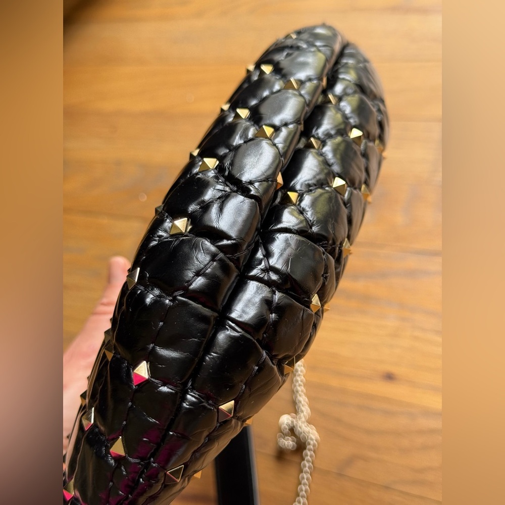 Valentino rockstud spike leather hobo. Small. - Picture 7 of 15